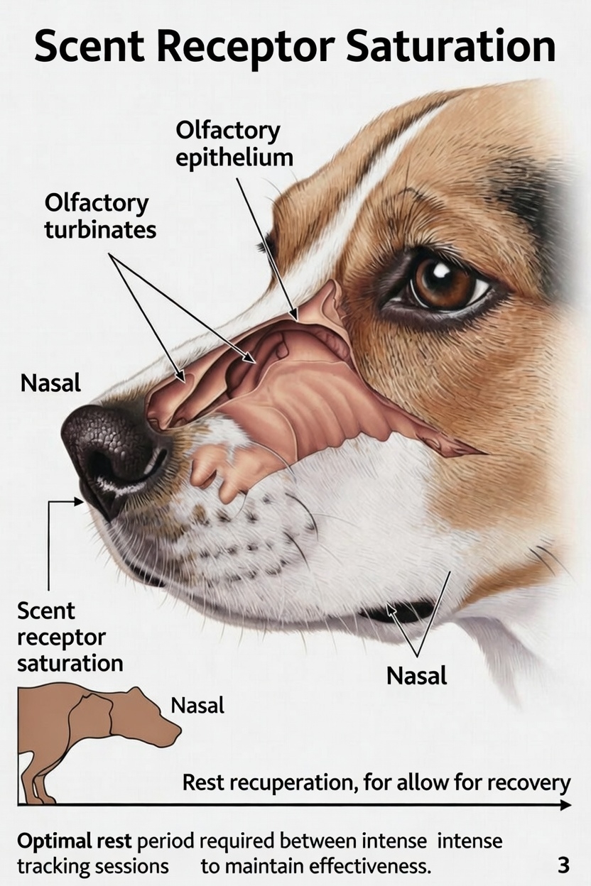 Beagle Olfactory Fatigue