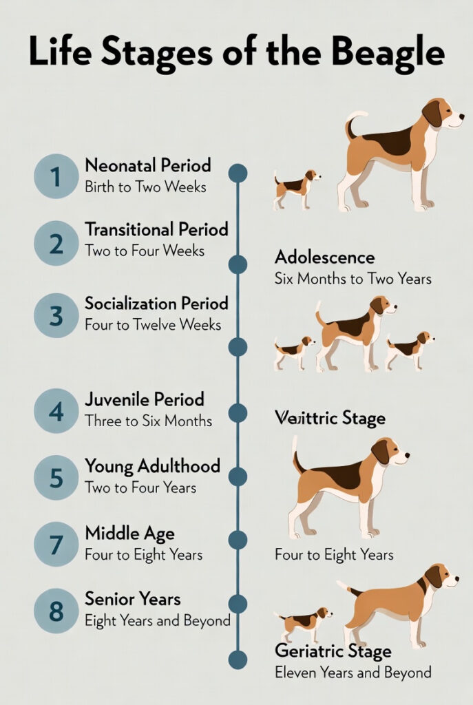 Beagle Life Stages