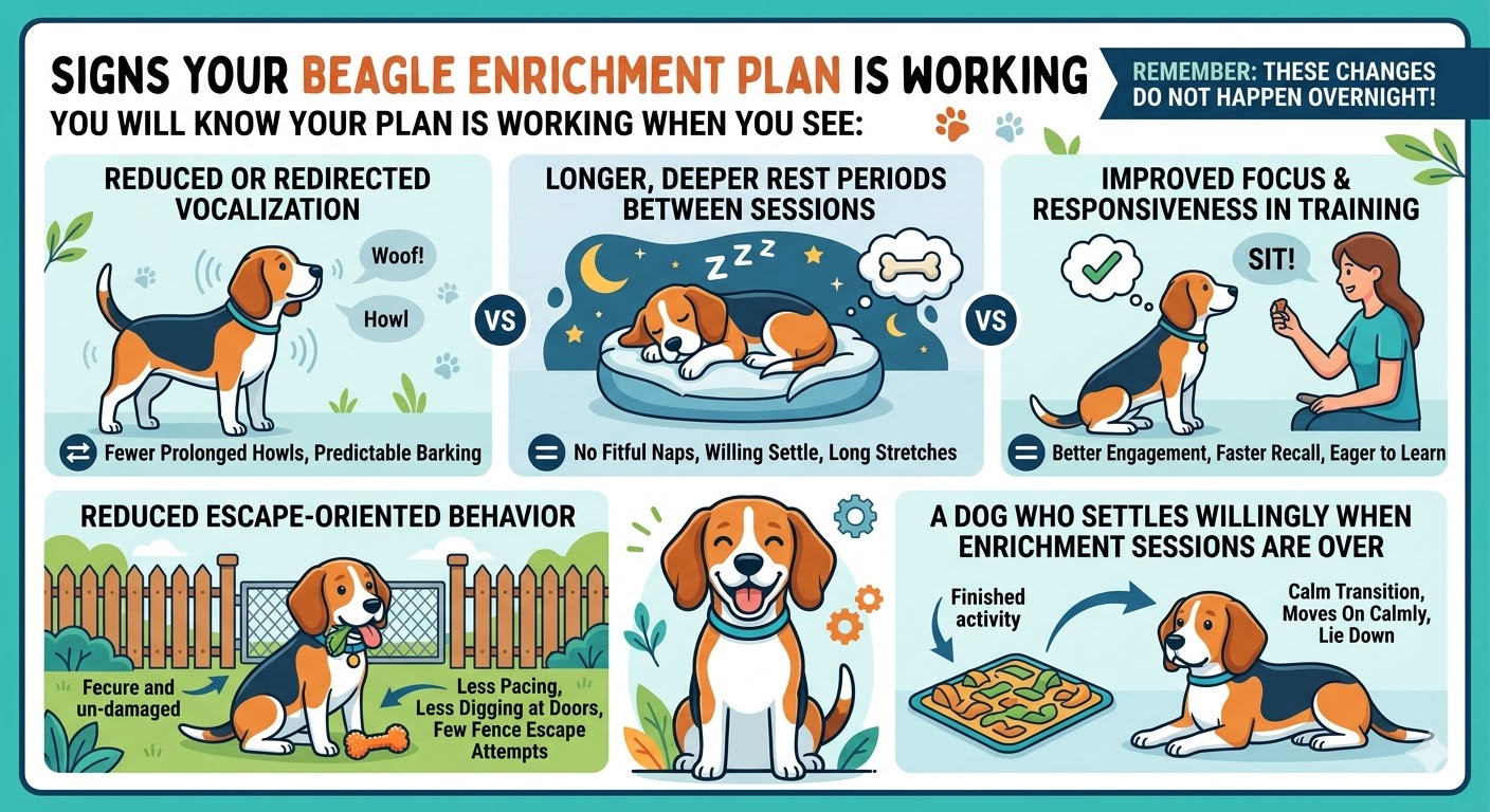 Structured Enrichment Plan Beagle-Scent-Training