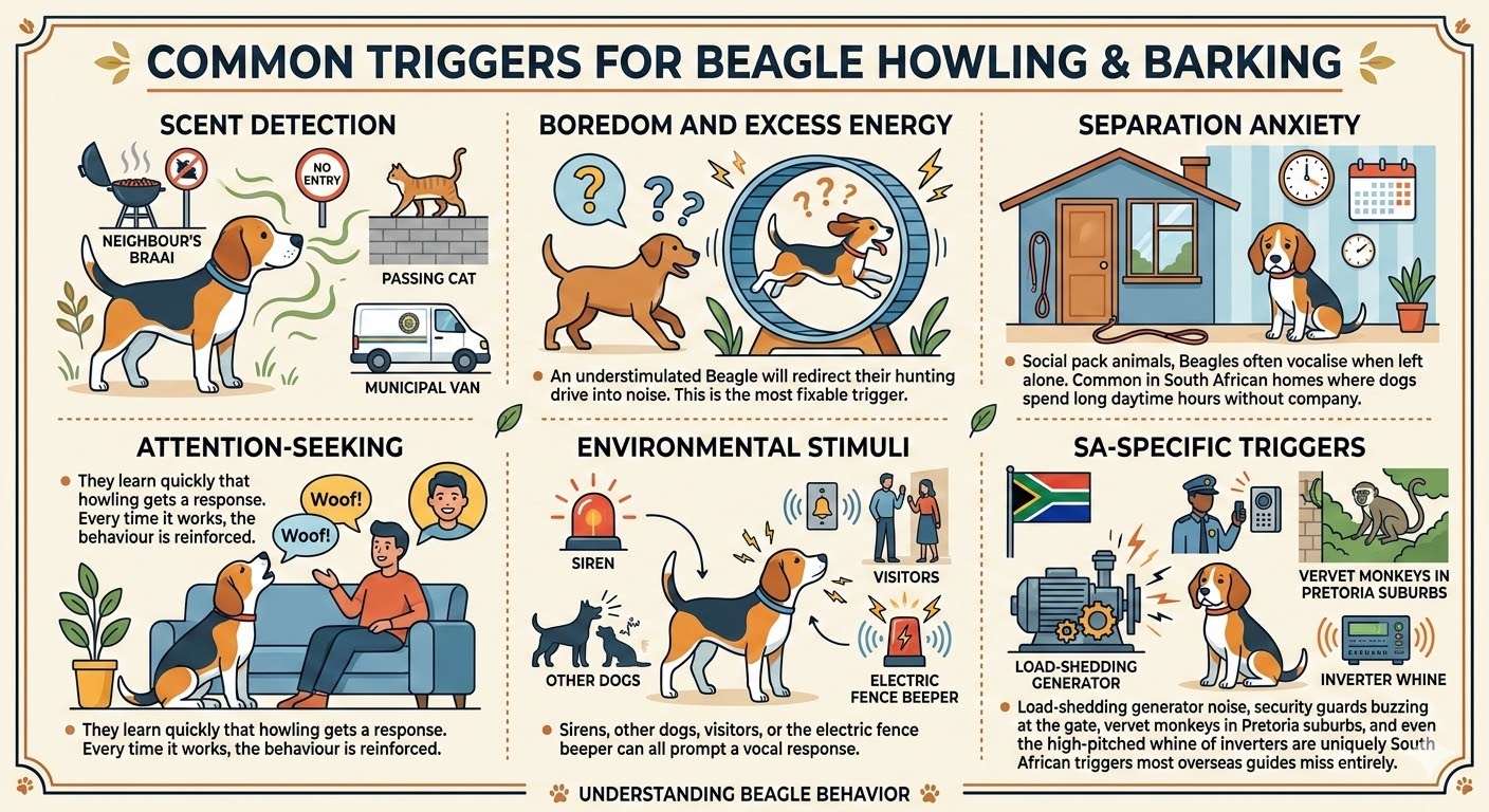 Beagle Howling Triggers