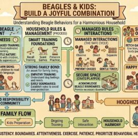 Beagles in Family Homes